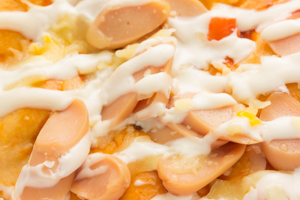 香肠披萨图片下载