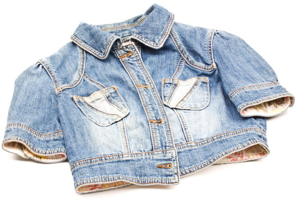 小牛仔外套。图片下载