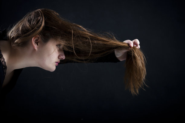 测量长度的头发图片下载