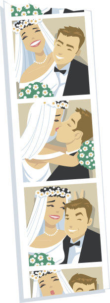 新娘和新郎照片图片下载