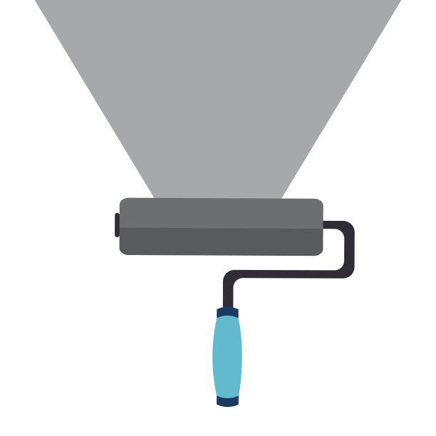 建筑设计在白色背景矢量插图图片下载