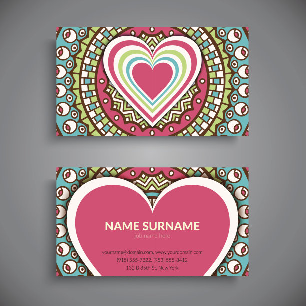 的名片。图片下载