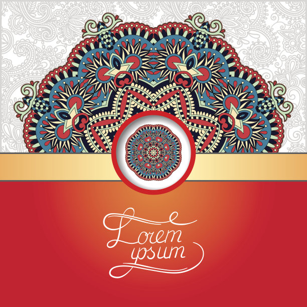 花圆图案乌克兰东方民族风格为您图片下载