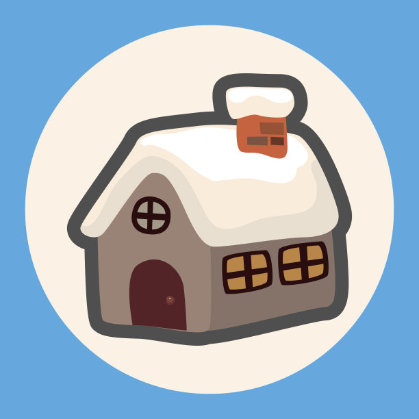 姜饼屋主题元素图片下载