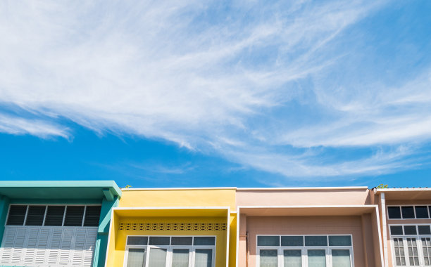 普吉岛中葡式老建筑。图片下载