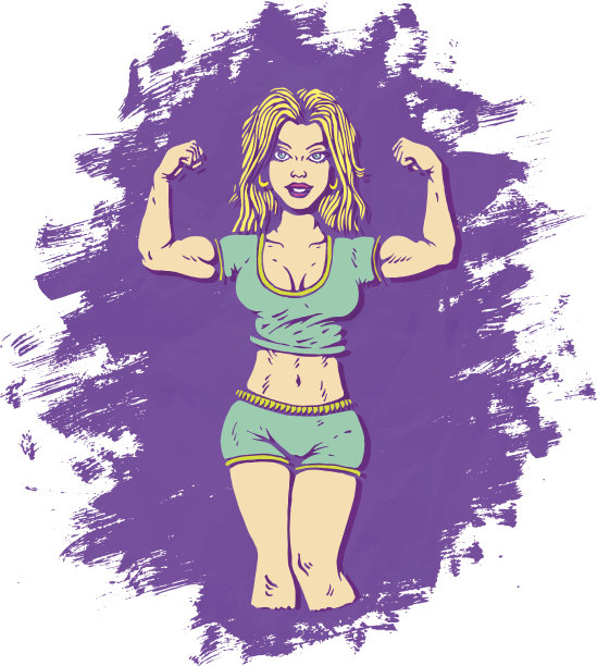 健康的女孩图片下载