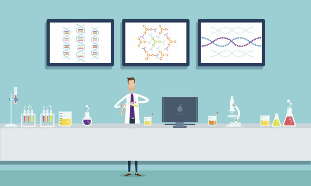 科学家在实验室里研究实验室概念图片下载