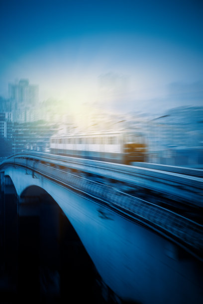 重庆地铁单轨移动,图片下载