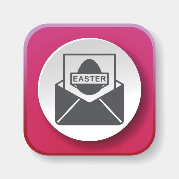 复活节卡图标图片下载