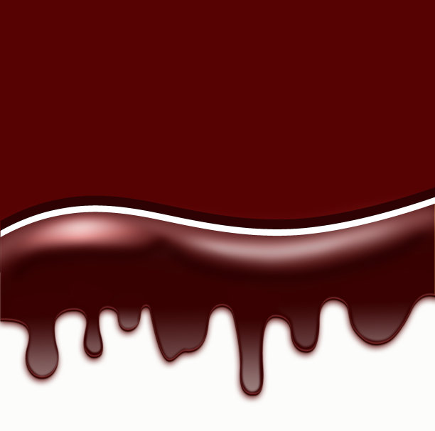 巧克力滴，从液体巧克力波，文本区域图片下载