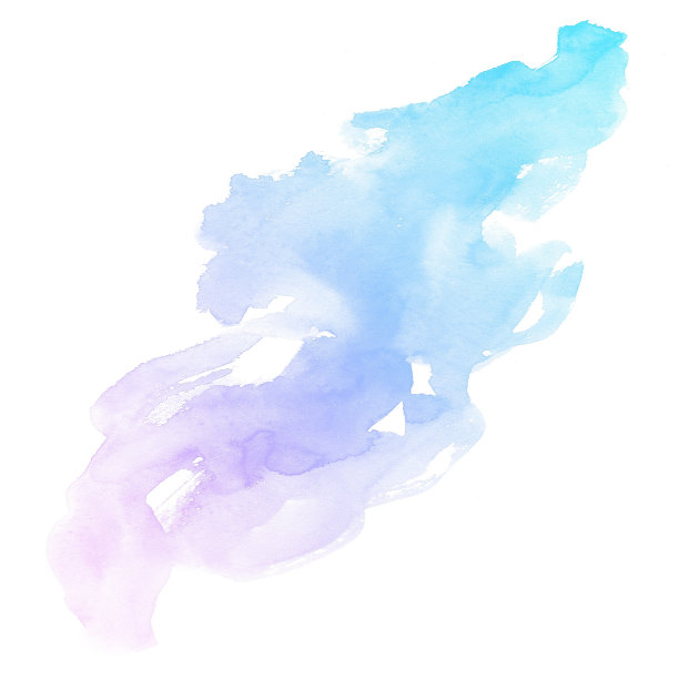 彩色水彩画背景图片下载