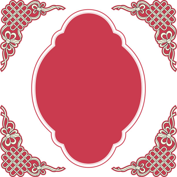 中国风相框素材图片