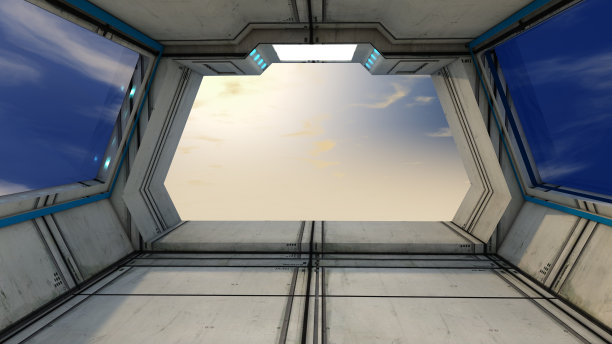 未来的走廊架构图片下载