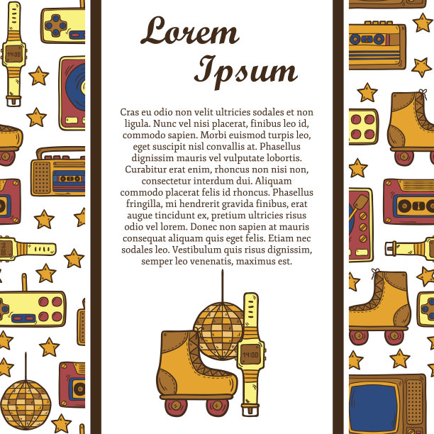 复古80年代的概念图片下载