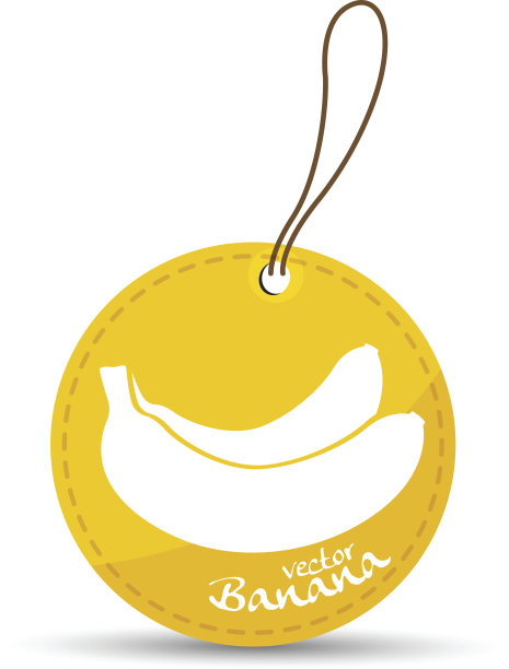 香蕉，水果矢量插图图片下载
