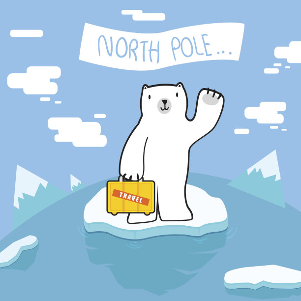 欢迎来到北极素材图片