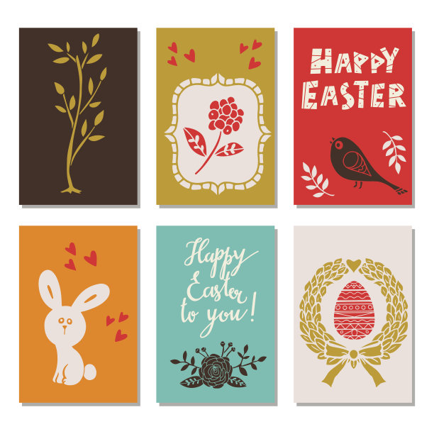 复活节快乐卡图片下载