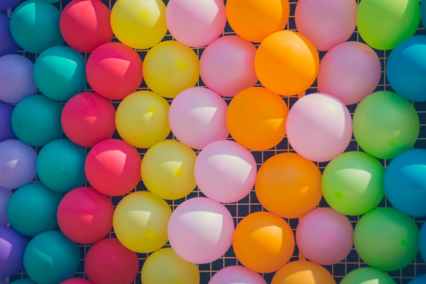 美丽的气球图片下载