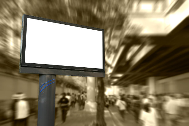 空白的广告牌图片下载