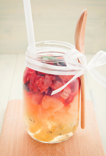 罐子里的果冻图片下载