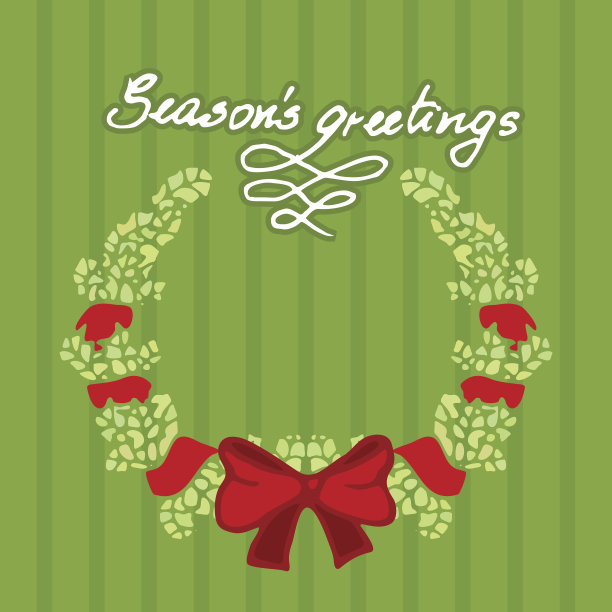 圣诞花环图片下载