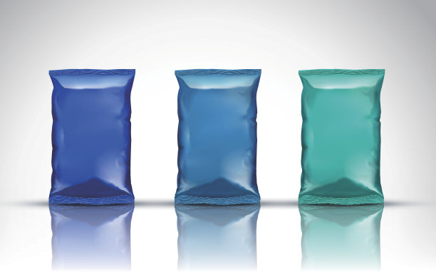 五颜六色的零食袋图片下载