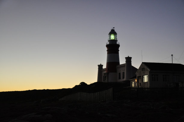 阿古拉斯角灯塔-非洲最南端图片下载