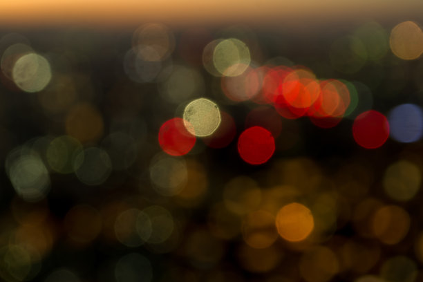 模糊的彩色灯光背景图片下载