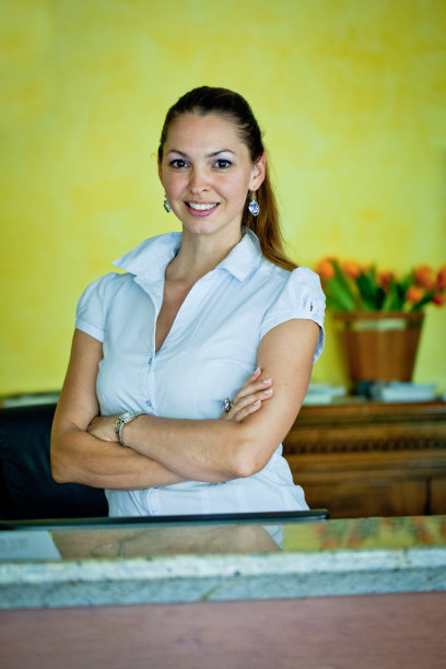 工作中的美女图片下载