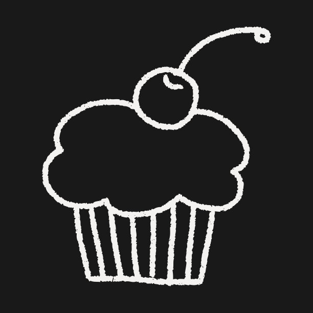 蛋糕涂鸦画图片下载