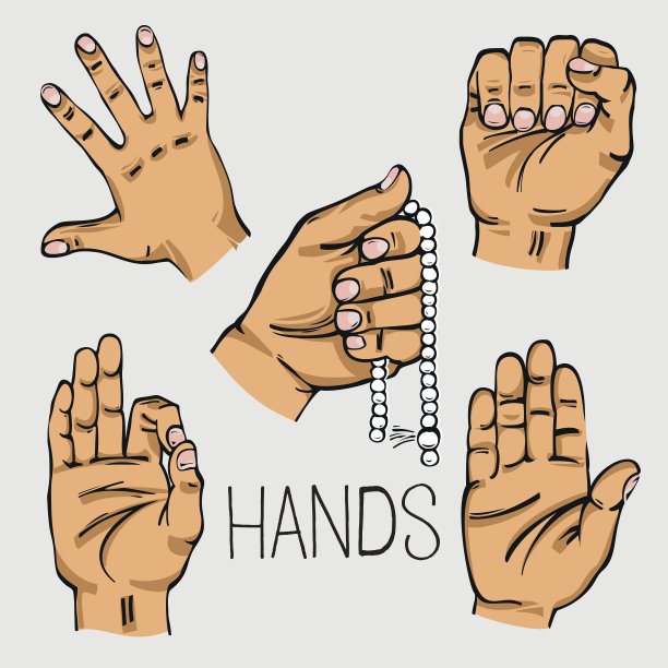 画的手图片下载