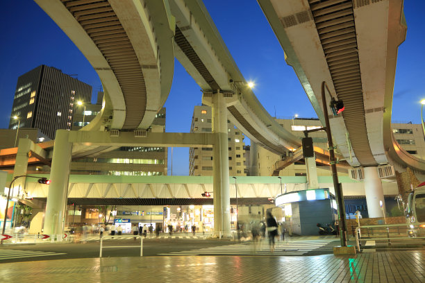 公路(东京池袋市)图片下载