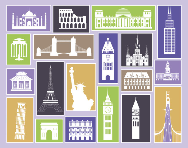 旅行图标。图片下载