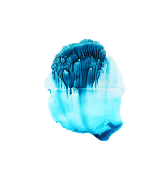 抽象蓝色水彩背景。图片下载