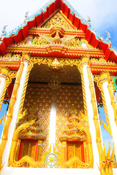 美丽的泰国寺庙建筑图片下载