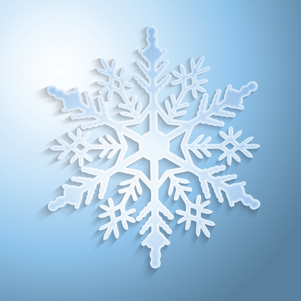 向量雪花图片下载