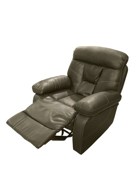 躺椅棕色皮革扶手椅图片下载