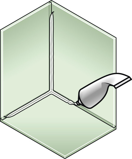 上胶玻璃表图片下载