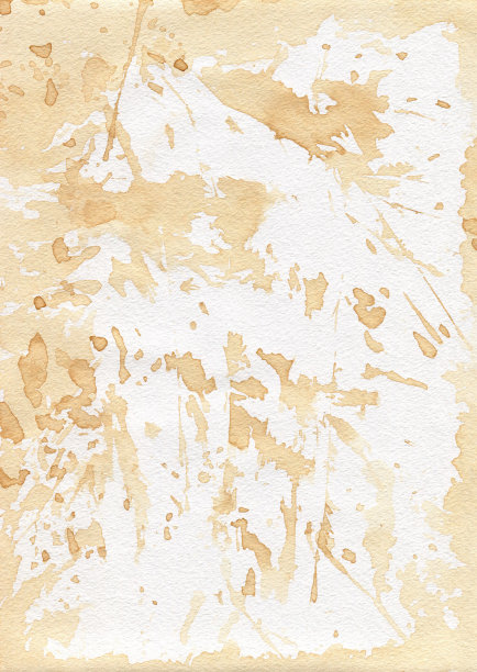古老破旧的纸。湿透了茶。斑点。图片下载