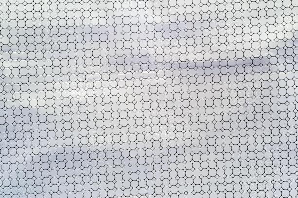 打孔皮革质地为白色图片下载