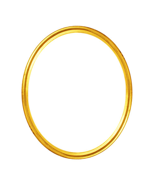 金色的框架图片下载