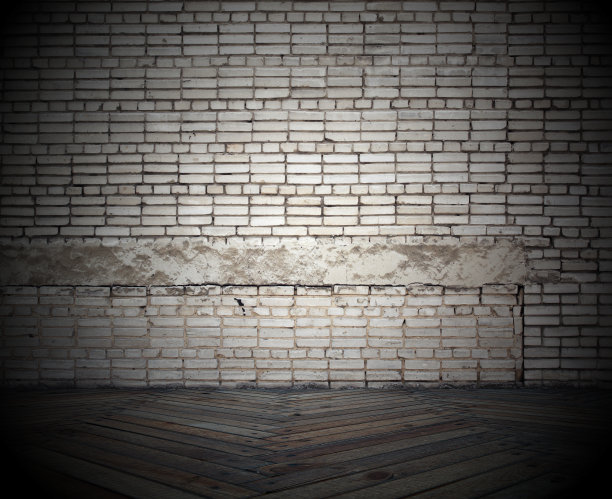 有砖墙的旧房间图片下载
