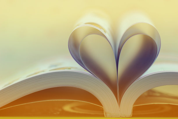 心自书页-复古效果风格图片图片下载