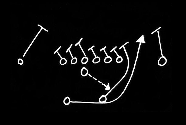 足球在黑板上手绘图片下载