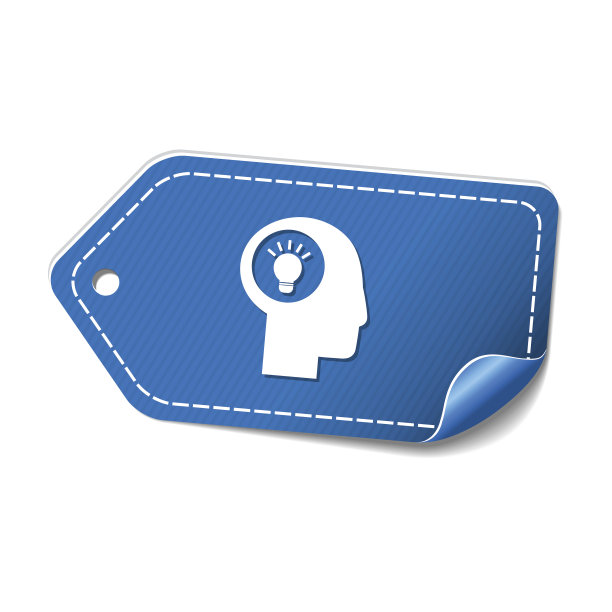 创意蓝色矢量图标设计图片下载