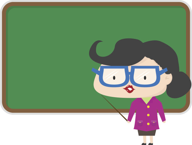 老师站在黑板上图片下载