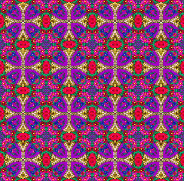 紫红色民族图案图片下载