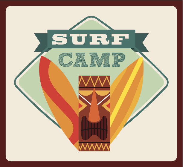 冲浪设计图片下载