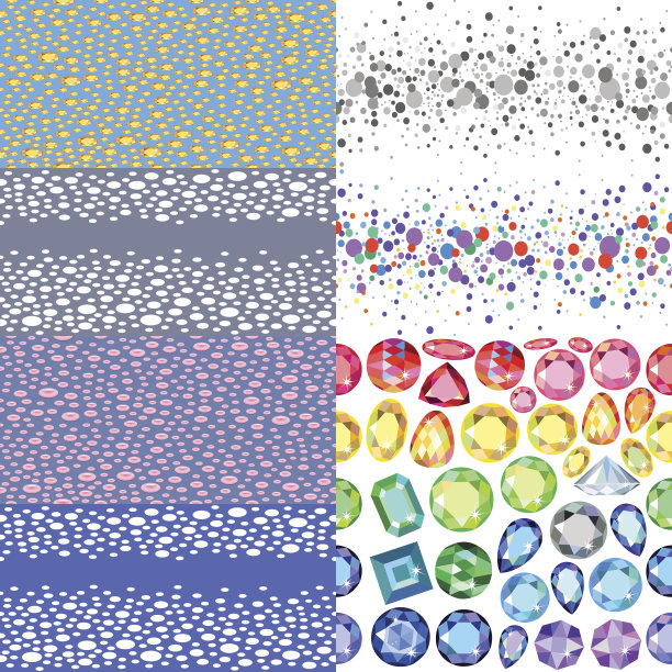 无缝分散纹理集图片下载