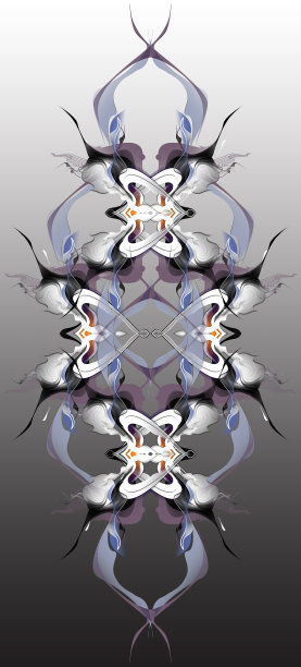 复古抽象图案，现代风格图片下载